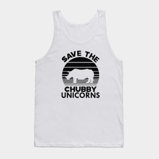 Rhino - Save the chubby unicorn Tank Top